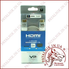 Кабель відео 4K Veron HDMI Cable плоский (2.5m)