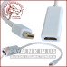 Перехідник штекер mini Display Port - гніздо HDMI Перехідник штекер mini Display Port - гніздо HDMI