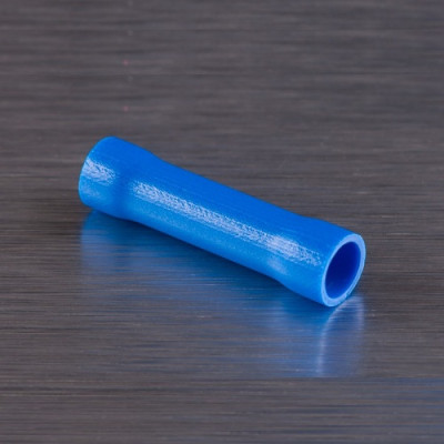 Гільза сполучна мідна луджена в ізоляції BF2 (L-23.5mm., D-6.2mm., d-2.4mm.) (500641)