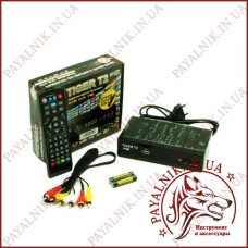TV Тюнер Tiger T2 6701 IPTV 2 USB + інтернет + пульт, що навчається!
