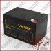 Акумулятор свинцево-кислотний VIDEX 12V 12AH 6FM12 LEAD-ACID