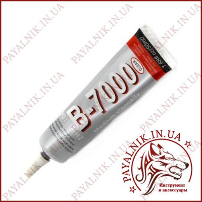 Клей ZHANLIDA B-7000 Medium viscosity електротехнічний 50мл.