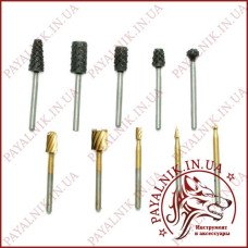 Набір борів та фрез по дереву 5*5 (10шт.)