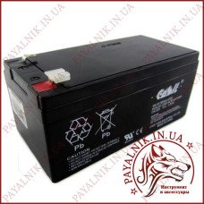 Акумулятор свинцево-кислотний Casil 12V 3.3AH (CA1233)