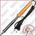 Паяльник 100 ват з дерев'яною ручкою Extools WD-100W, 220V