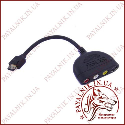 Переходник с ASUS на RCA + s-video