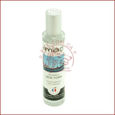 Парфуми для дому та ароматизованих карток IMAO Spray "VOYAGE À NEW YORK" 30 ml. made in France