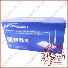 Бездротовий маршрутизатор Netis WF2419E (2 антени, 4*FE LAN, 1*FE WAN, N300) Бездротовий маршрутизатор Netis WF2419E (2 антени, 4*FE LAN, 1*FE WAN, N300)
