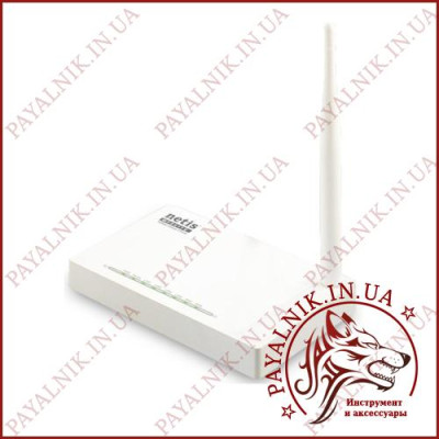 Бездротовий маршрутизатор Netis WF2411E (1 антена, 4*FE LAN, 1*FE WAN, N150)
