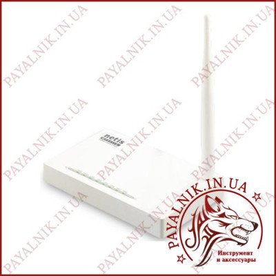 Бездротовий маршрутизатор Netis WF2411E (1 антена, 4*FE LAN, 1*FE WAN, N150)
