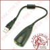 Перехідник USB Звукова карта 5Hv2 з кабелем - Sound 7.1