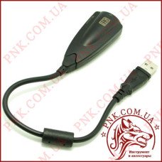 Перехідник USB Звукова карта 5Hv2 з кабелем - Sound 7.1