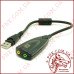 Перехідник USB Звукова карта 5Hv2 з кабелем - Sound 7.1