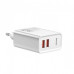 Зарядний пристрій USB Baseus BS-EU906 Quick Charger 30W 4.5V 5A, 5V 4.5A, 9V 3A, 12V 2.5A