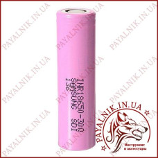 Акумулятор 18650 Samsung 3000mah високострумовий (30Q)