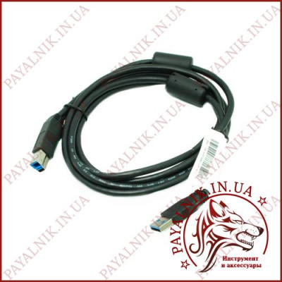 Кабель штекер USB A 3.0 – штекер USB B 3.0 (принтер) довжина 1.5 метра