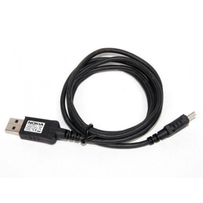 Кабель USB штекер - штекер Mini USB 3.0м (чорний)