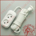 Подовжувач мережі SVITTEX SV-009-5 5м, 2 розетки, 2.2кВт