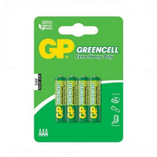 Батарейка GP Greencell 1.5V сольова R03, AAA, (24G-U4)