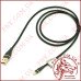 Кабель для iPhone Usb - Lightning в тканинному обплетенні, металеві кінці, кольори в асортименті