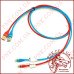 Кабель для iPhone Usb - Lightning в тканинному обплетенні, металеві кінці, кольори в асортименті