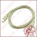 Кабель штекер USB A 2.0 - штекер USB B принтер 1.8м (сірий) Кабель штекер USB A 2.0 - штекер USB B принтер 1.8м (сірий)