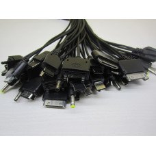 Кабель универсальный  USB - 10 штекеров для телефонов
