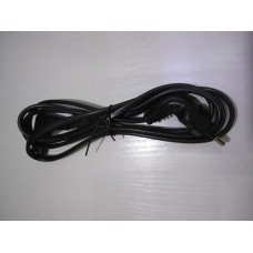 Кабель живлення подвійний 220V 2*0.5мм² 1.5м (вісімка) Samsung (Польща)