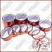 Термоскотч скотч стрічка каптонова поліамідна термостійка +260 ° C 15мм., Довжина 33м.