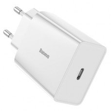 Зарядний Baseus Speed Mini Quick Charger 1C 20W EU White (CCFS-SN02)