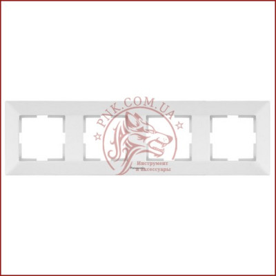 Рамка четверта біла Panasonic arkedia slim (WNTC0804-2WH) (480500133)
