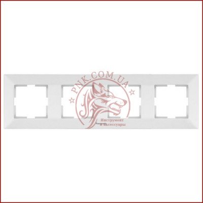 Рамка четверта біла Panasonic arkedia slim (WNTC0804-2WH) (480500133)
