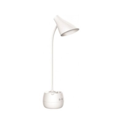 Лампа світильник настільний LED 7W + нічник + органайзер TL-10W білий