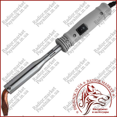 Паяльник 150 ват ZD-715L, з кнопкою, професійний, 150W, 220V, Zhongdi