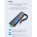 HOCO HB13 HUB Type C converter Type-C to USB3.0 3шт. + HDMI + PD Metal Gra