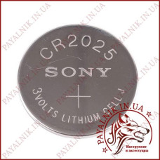 Батарейка Sony 3V CR2025 Lithium