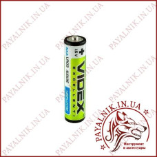 Батарейка Videx 1.5V LR03 AAA alkaline