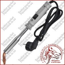 Паяльник 150 ват ZD-715L, з кнопкою, професійний, 150W, 220V, Zhongdi