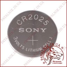 Батарейка Sony 3V CR2025 Lithium