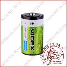Батарейка Videx 1.5V LR20 D Alkaline