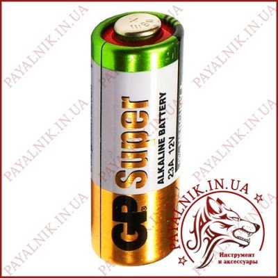 Батарейка Gp Alkaline 23A 12V 23AE-2C5, A23, MN21