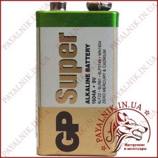Батарейка Gp крона Super alkaline 9V (6LF22)
