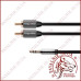 Кабель штек. jack 3.5 - 2RCA stereo 1.8m Kruger&Matz