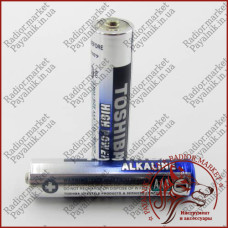 Батарейка TOSHIBA LR03 HIGH POWER alkaline, луджена, size AAA, (LRO3GCP)