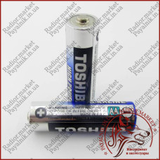 Батарейка TOSHIBA LR6 HIGH POWER alkaline, луджена, size AA, (LR6GCP)