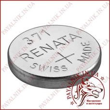 Батарейка Renata 371-U10 AG6, SR920 SILVER 1.55V