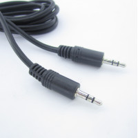 Аудіо кабель mini jack 3.5мм 1.8м Польща (KPO2743-1,8) (aux audio cable)