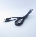 Аудіо кабель mini jack 3.5мм 1.8м Польща (KPO2743-1,8) (aux audio cable)