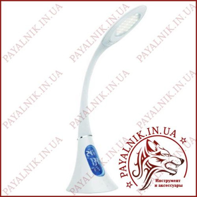 Лампа світильник настільний LED 10W + LCD екран TL-03W білий