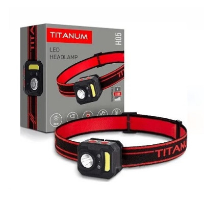 Фонарик налобний Titanum TLF-H05 250Lm 6500K